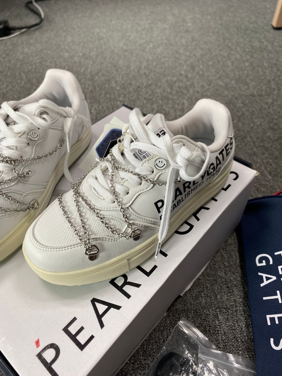 Pearly Gates 파리게이츠 골프 신발 230 (새상품) 택 있음 상품이미지2