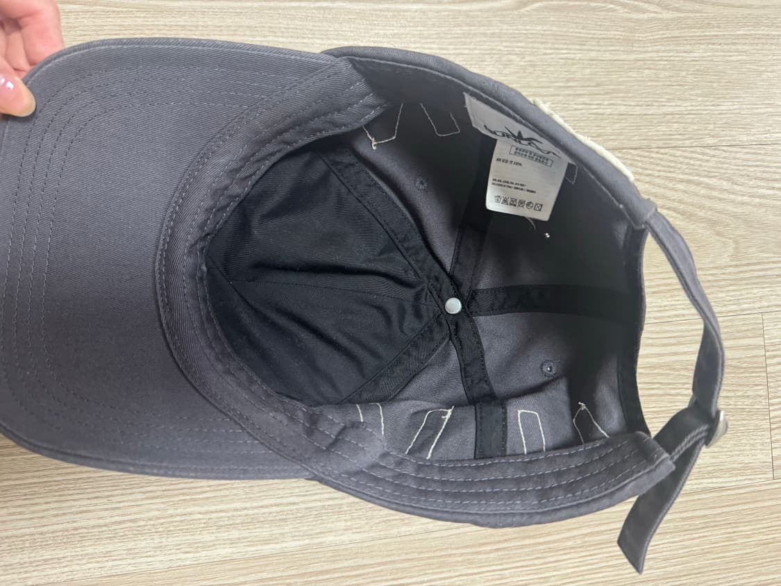 썬러브 모자 차콜 상품이미지3