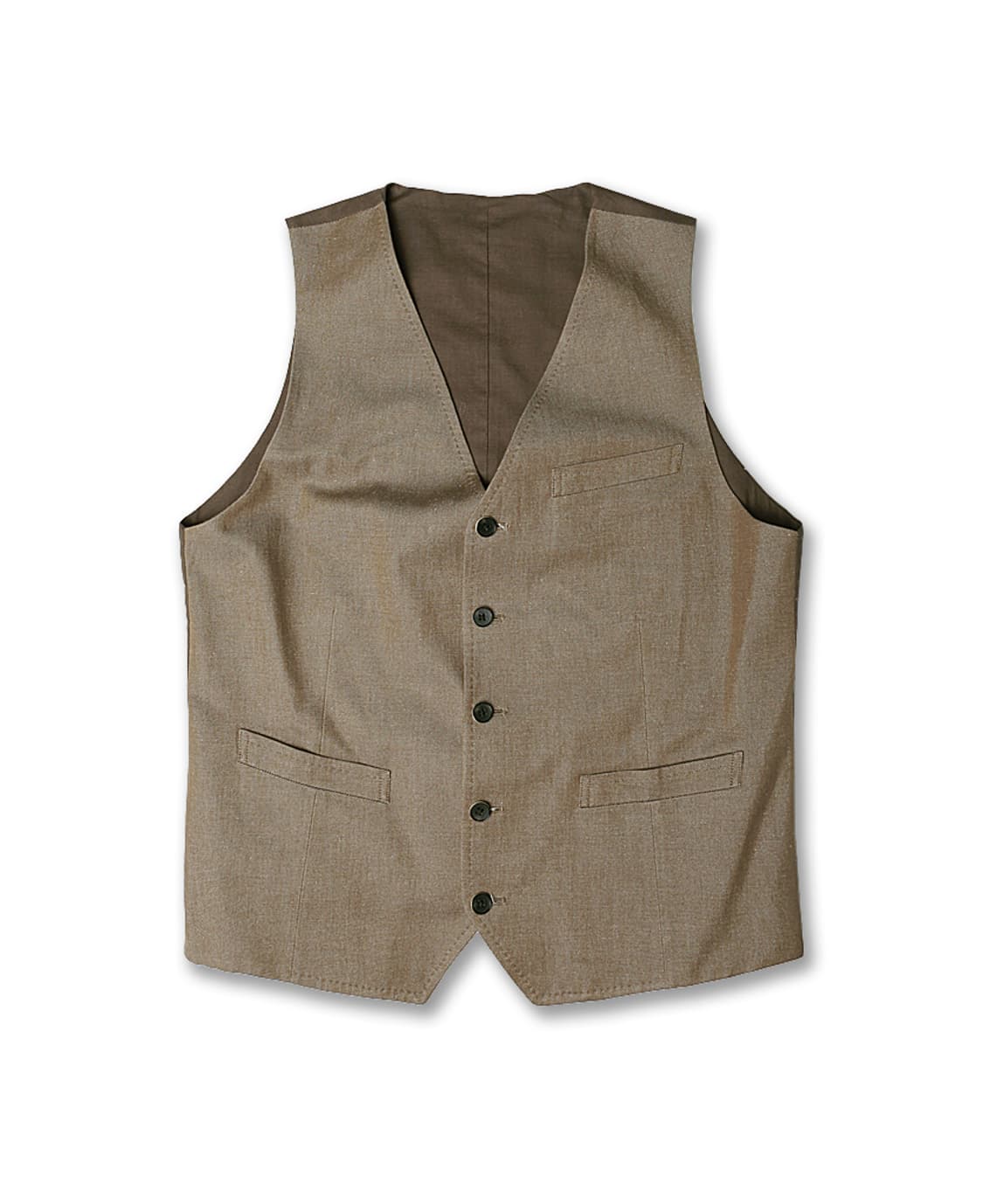에토네 [Etonne] 린넨 코튼 레오마스터 베이지 자켓 & 조끼 베스트 상품이미지8