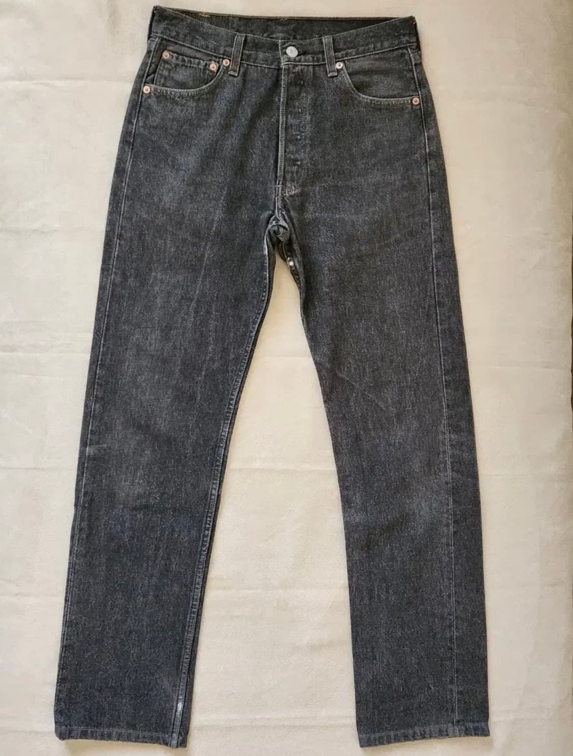 90s USA 리바이스 501 블랙 데님 상품이미지1