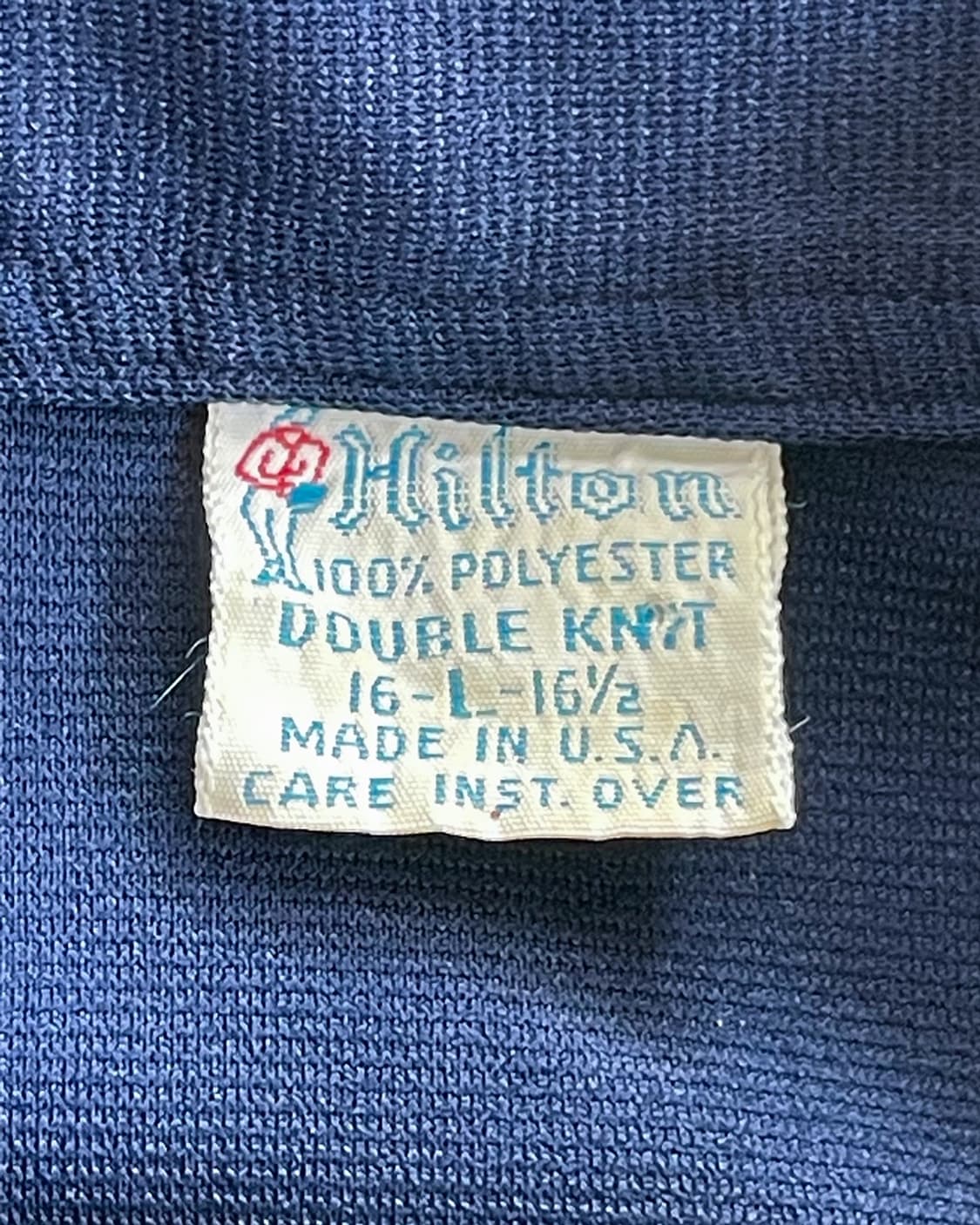70s Hilton Double Knit USA Bowling Shirt 상품이미지4