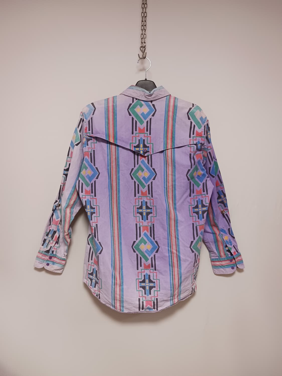 랭글러 80S 브러시팝퍼 노르딕패턴셔츠 상품이미지5