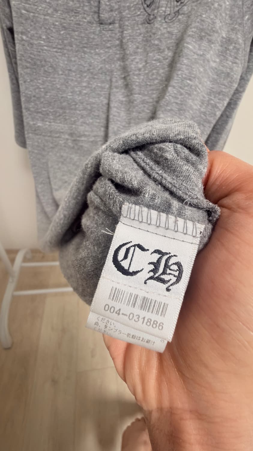 00s 올드크롬하츠 플로랄 홀스슈 헨리넥7부 L 상품이미지6