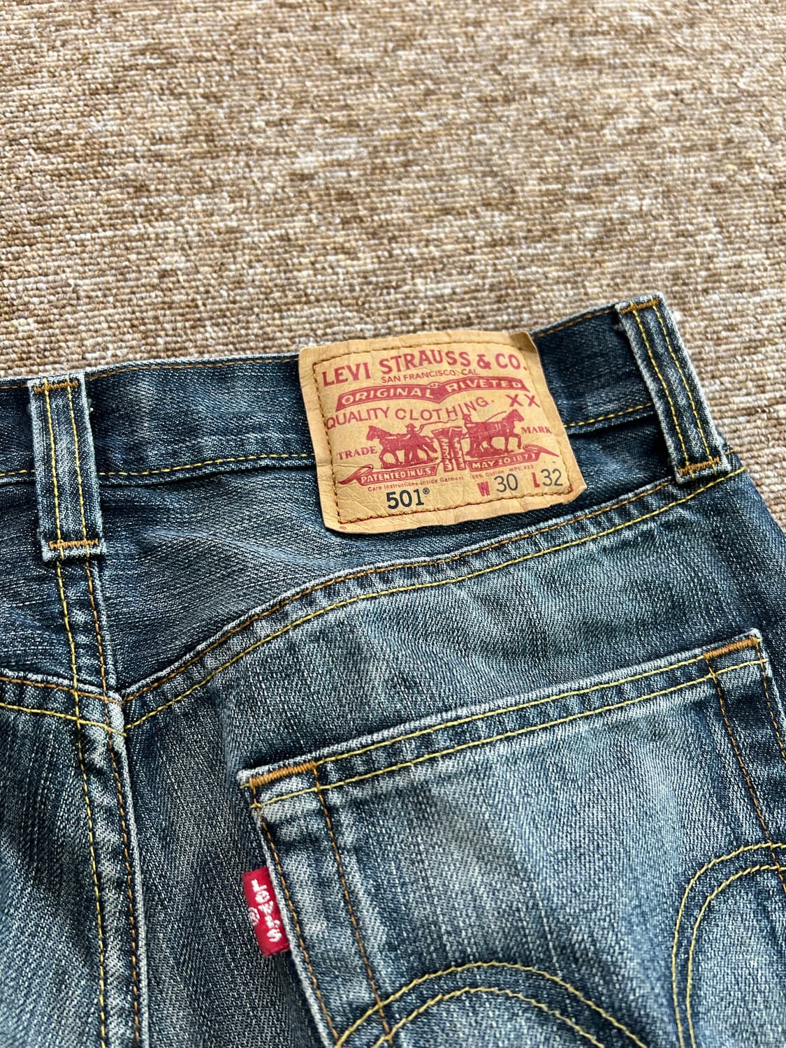 리바이스 501 데님 팬츠 W30 L32 상품이미지6