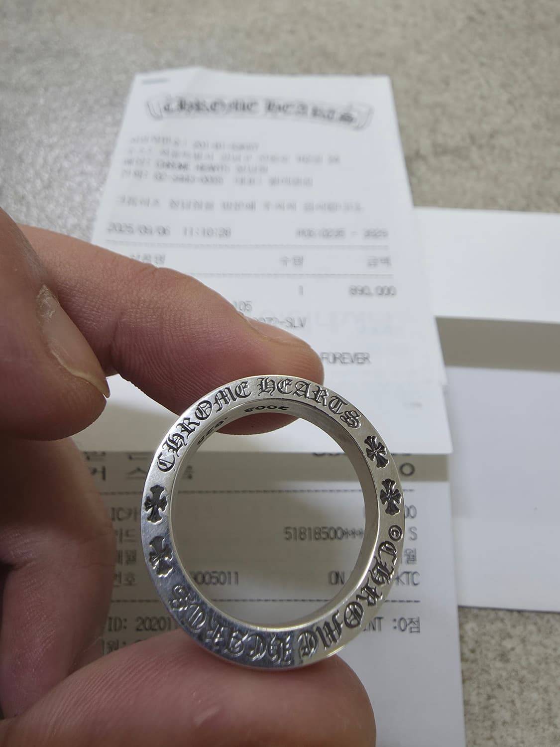 포에버링 us10.5 새상품 상품이미지3