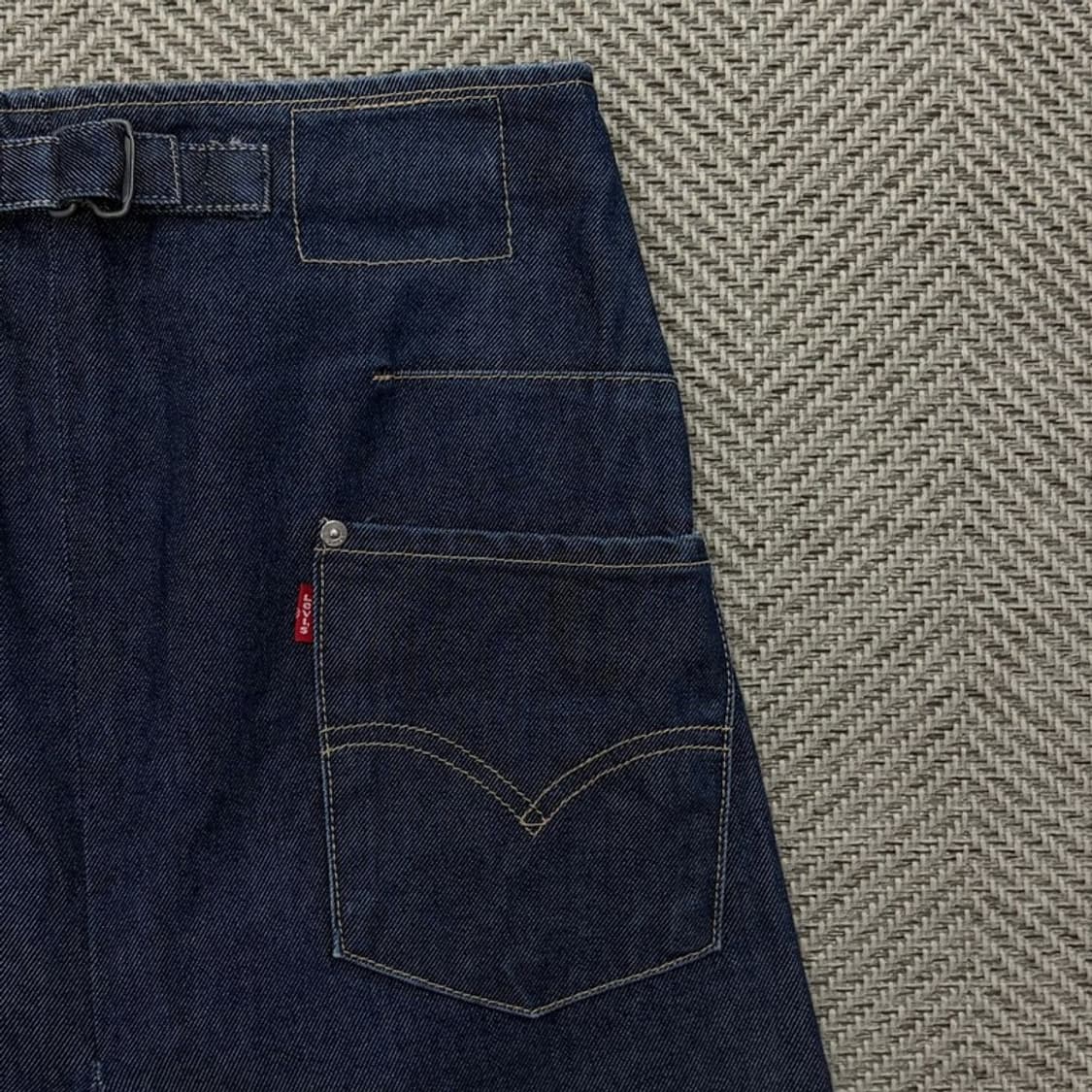 리바이스 엔지니어드 데님 스커트 v2718 상품이미지5