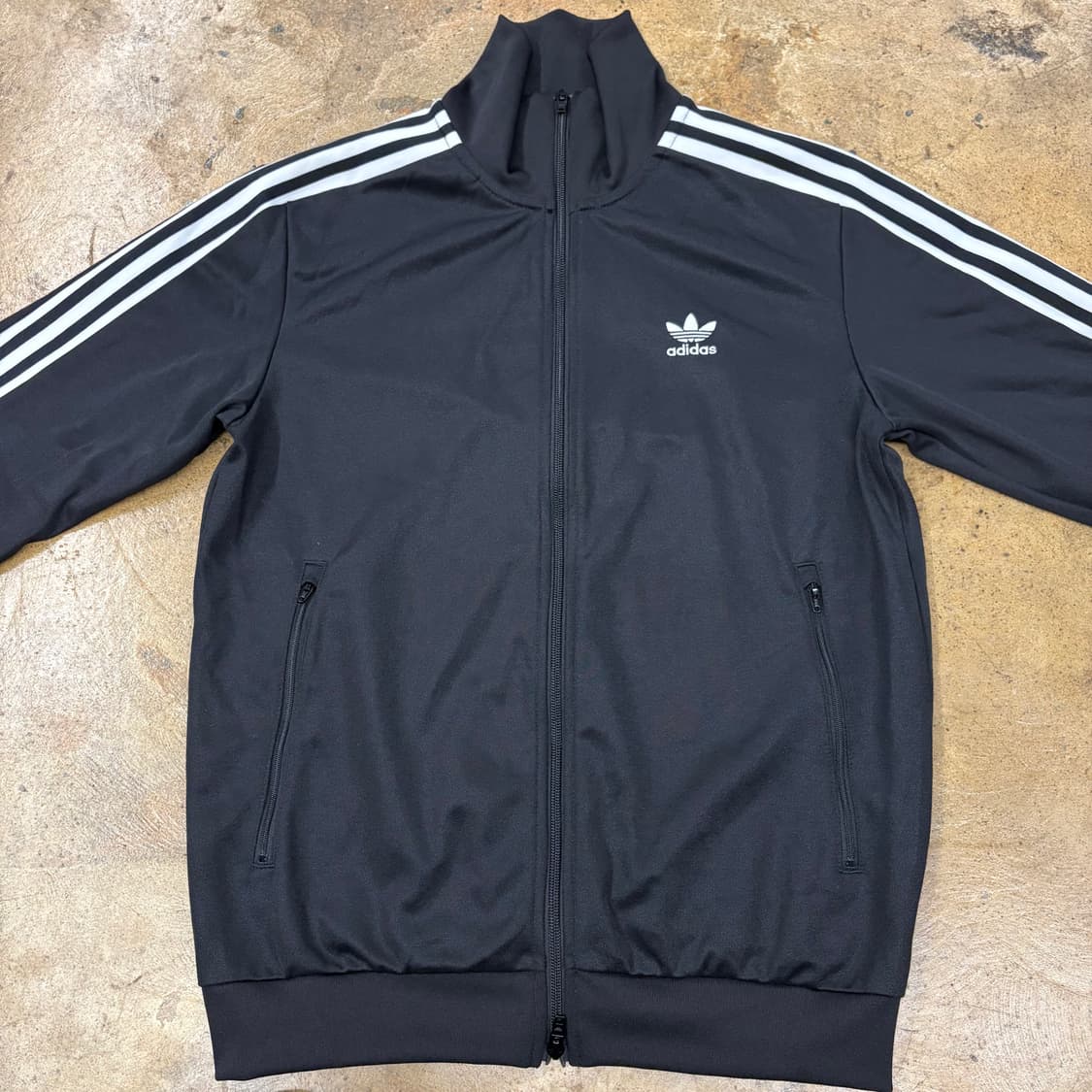 [정품/105,xl] 아디다스 베켄바우어 트랙탑 져지 블랙 b18 상품이미지3