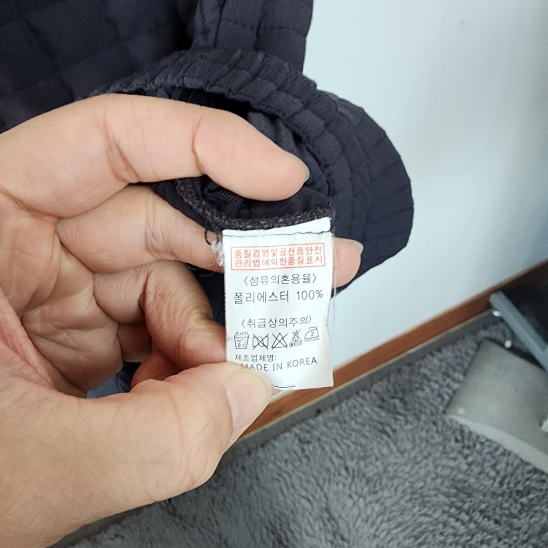 플리츠 디자인 퀼팅 조끼 상품이미지4