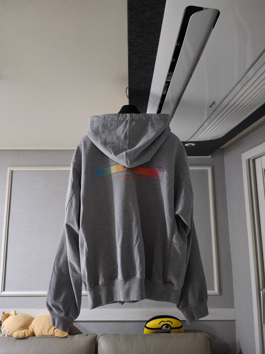 [거의 새것] 솔리드옴므 오버핏 후드 티셔츠 46 상품이미지2