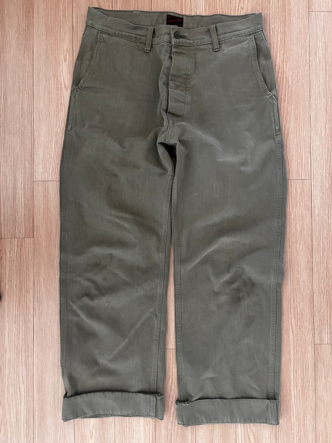 니들워크 브라운 팬츠 상품이미지1