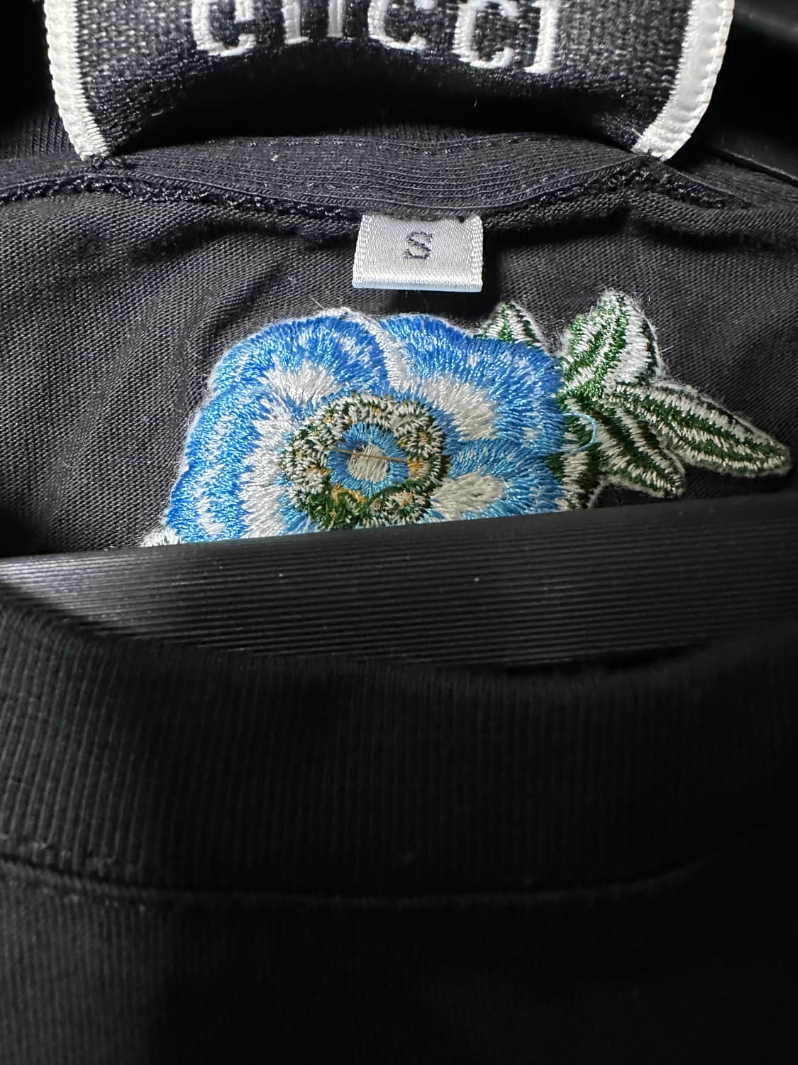 구찌 블랙 로고 반팔 티셔츠 상품이미지5