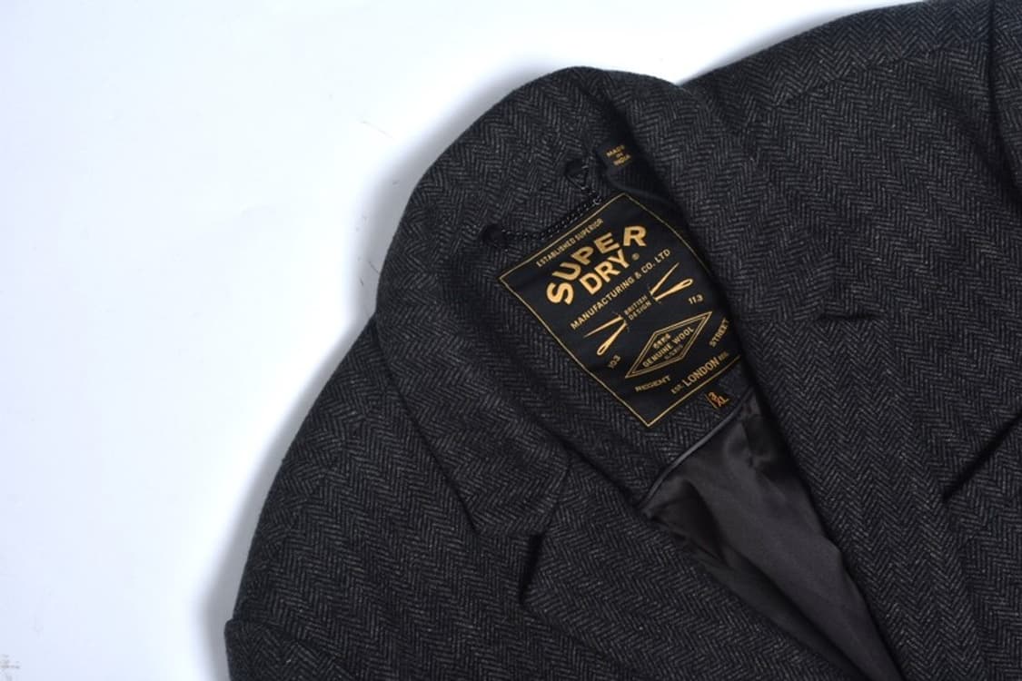 슈퍼드라이 울 헤링본 코트 체스터 싱글 코트 N216 hp23121803 상품이미지8
