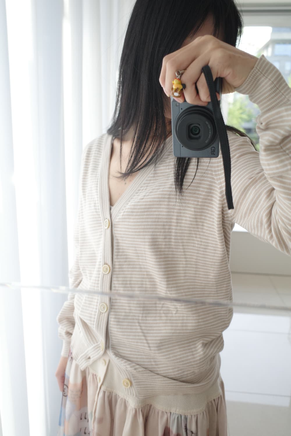 2013ss Cotton stripe cardigan 상품이미지4