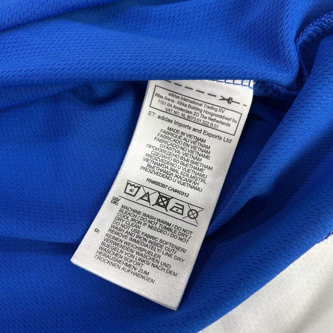 아디다스 블루 삼선 반팔  상품이미지3