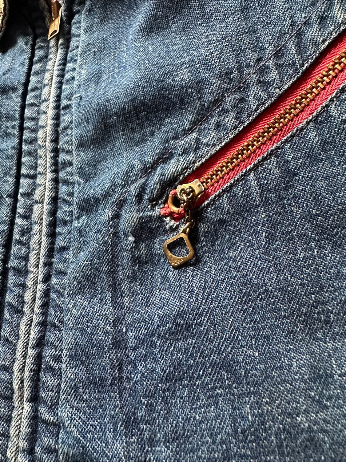 60s Blue Bell USA Denim Work Jacket 상품이미지4