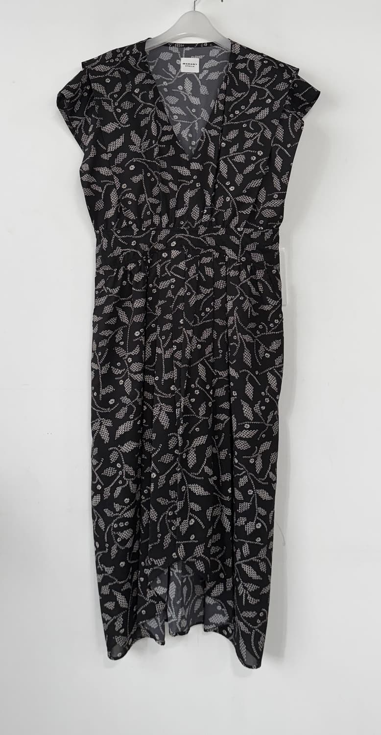 이자벨마랑 에뚜왈 프린트 크레이프 드레스 상품이미지3