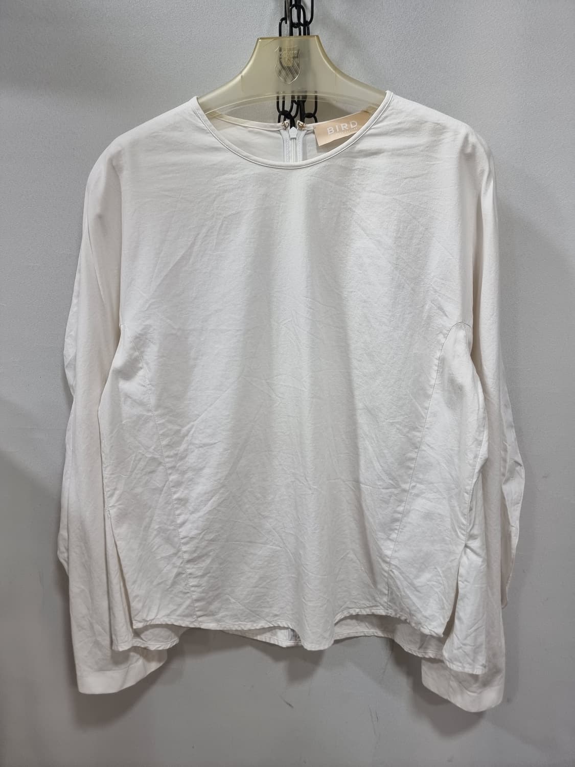 한섬 BIRD 러플 오버핏 블라우스 (D172 상품이미지1