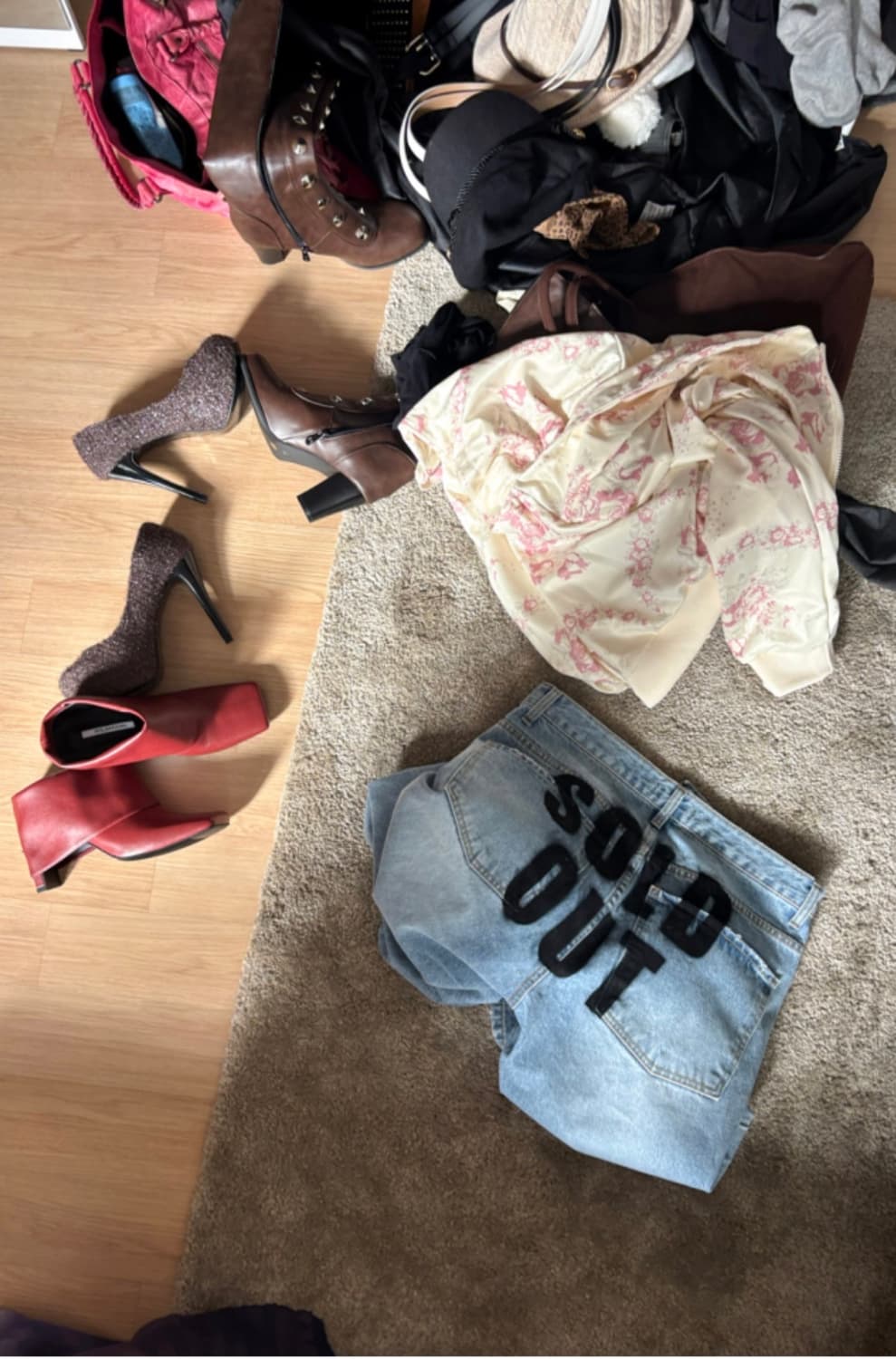 팁씨 플라워 꽃무늬 후드집업 상품이미지2