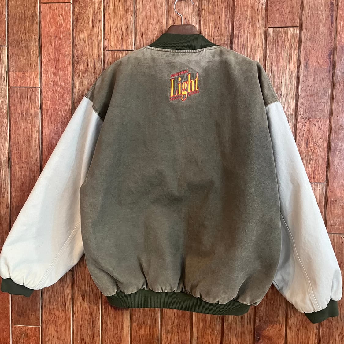 USA 빈티지 데님패딩 바시티 상품이미지2