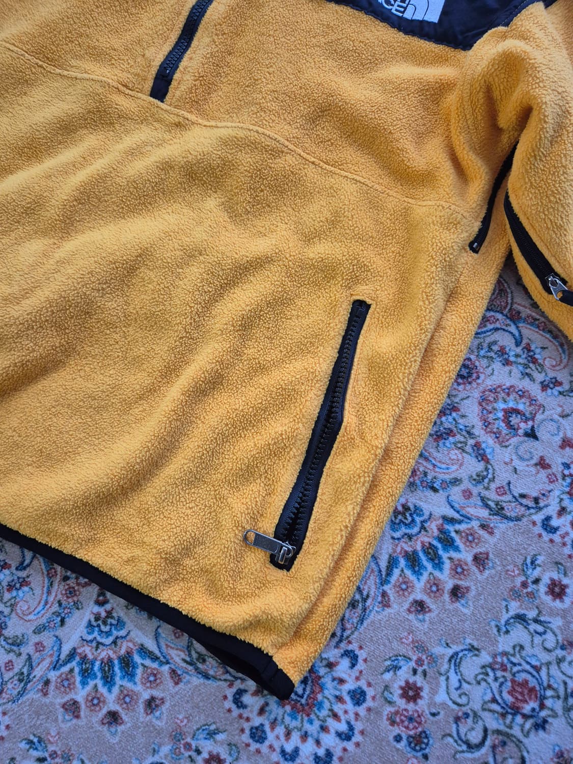 90s 노스페이스 반집업 후리스. 상품이미지3