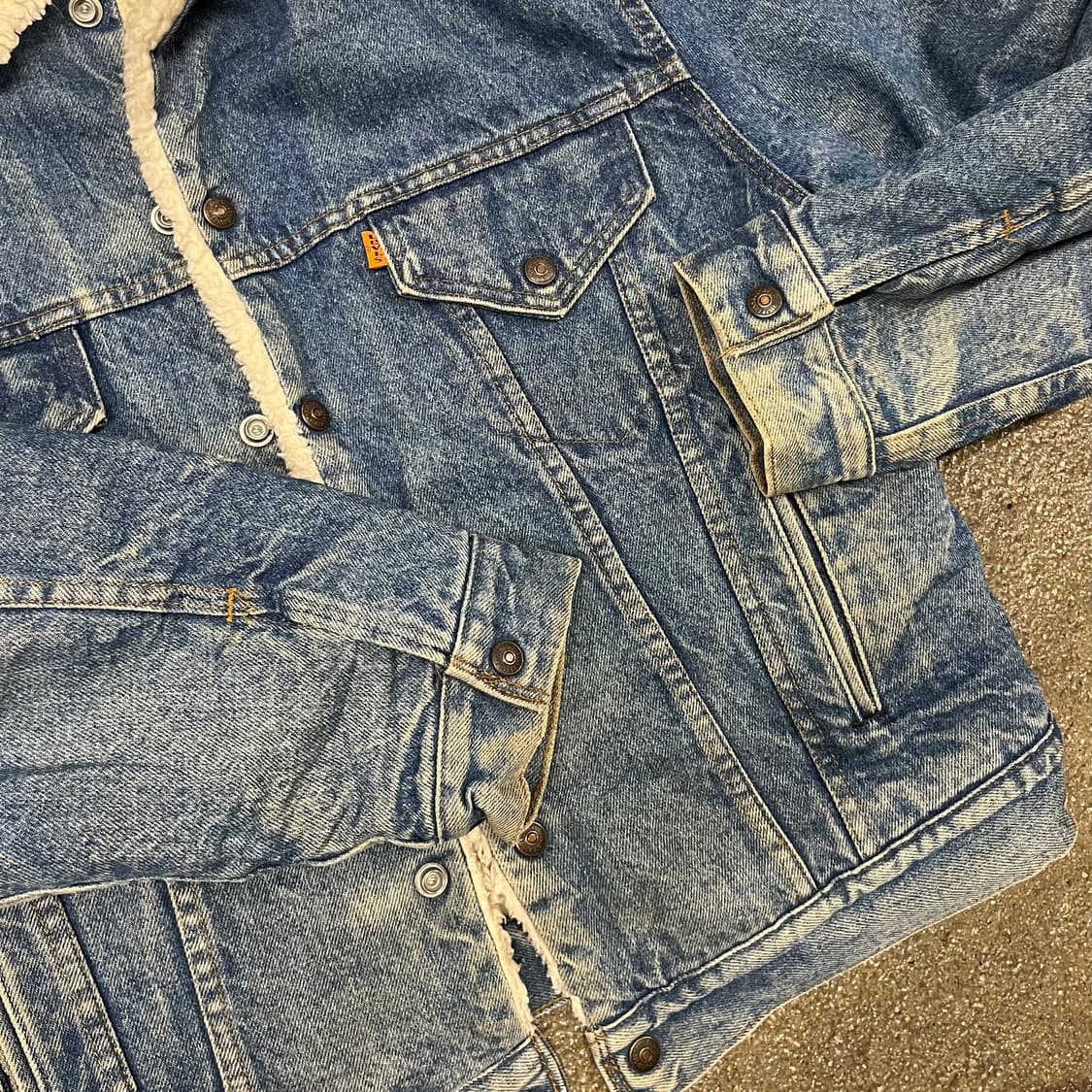 70s 리바이스 쉐르파 트러커 자켓 (105) 상품이미지2