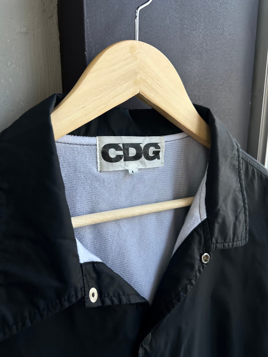 L/ 꼼데가르송 CDG 나일론 코치자켓 상품이미지5
