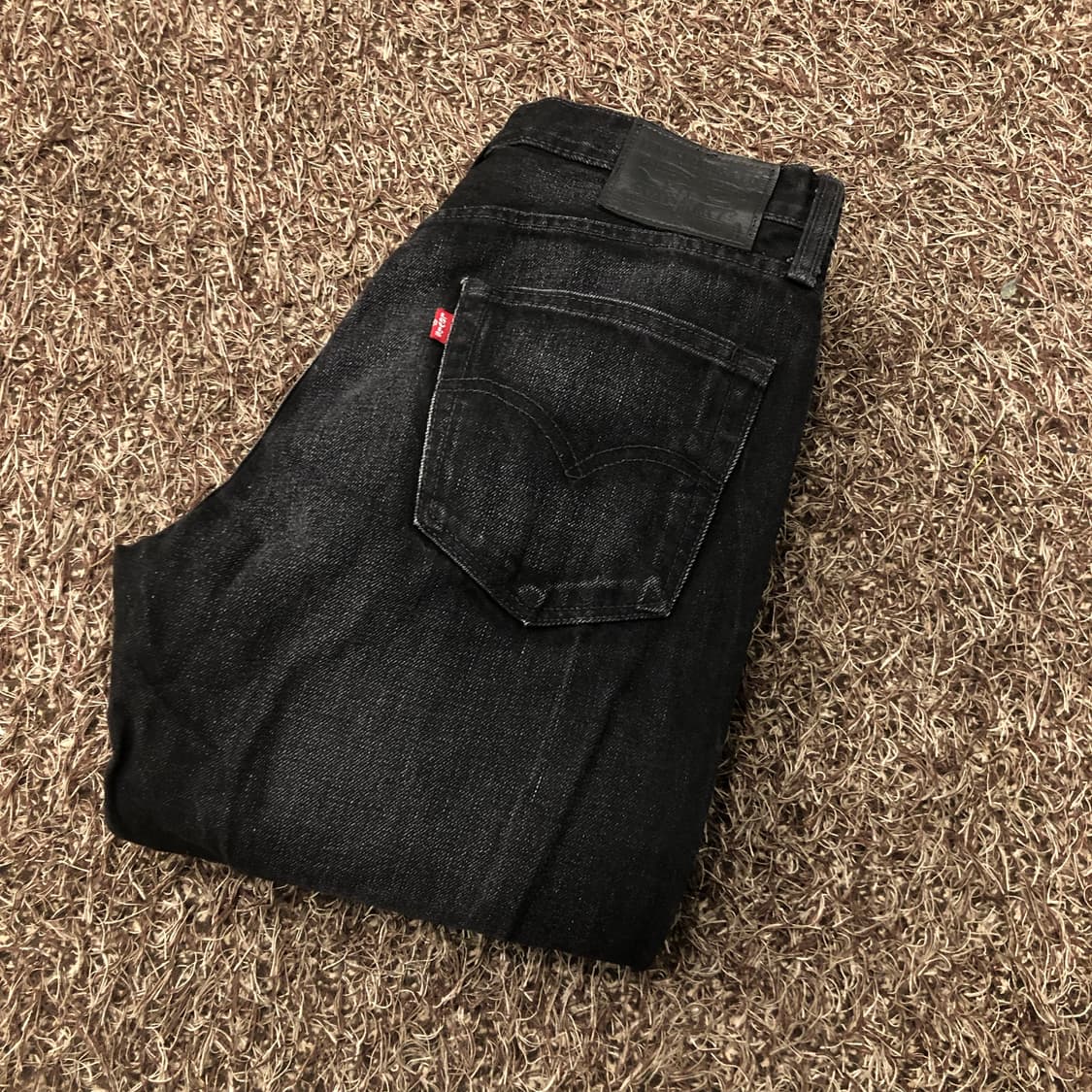 30 리바이스 블랙 워싱 데님 팬츠 상품이미지6
