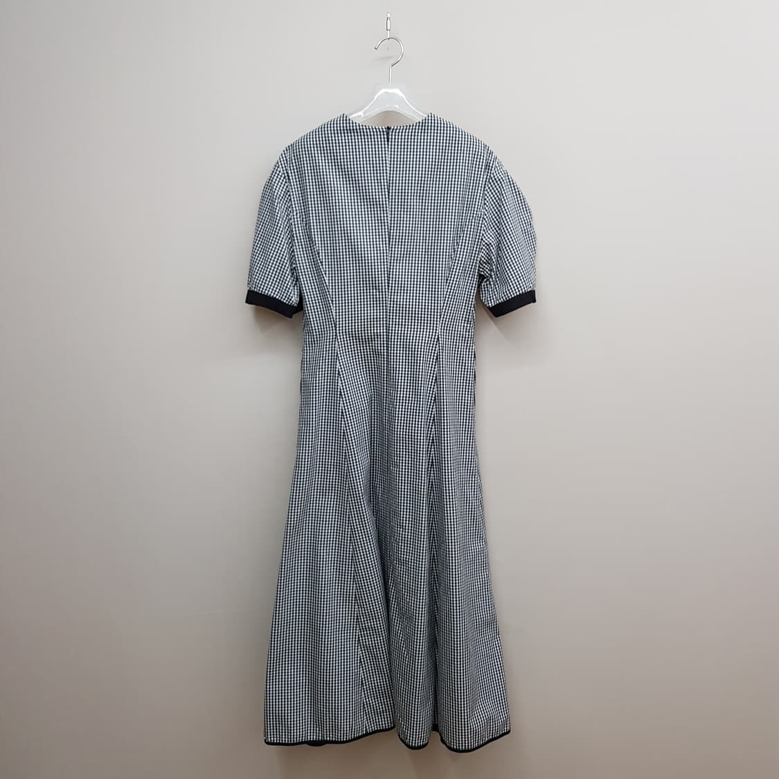 앤유 포지타노 깅엄 체크 원피스 2사이즈 상품이미지5