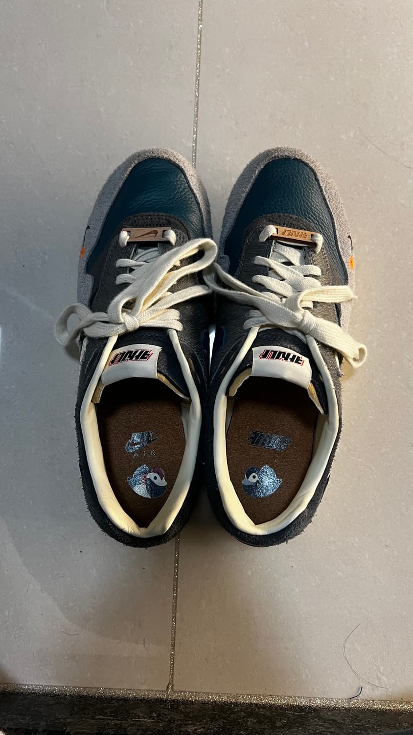 나이키 x 카시나 에어맥스 1 SP 원앙 파티클 그레이 265 상품이미지2