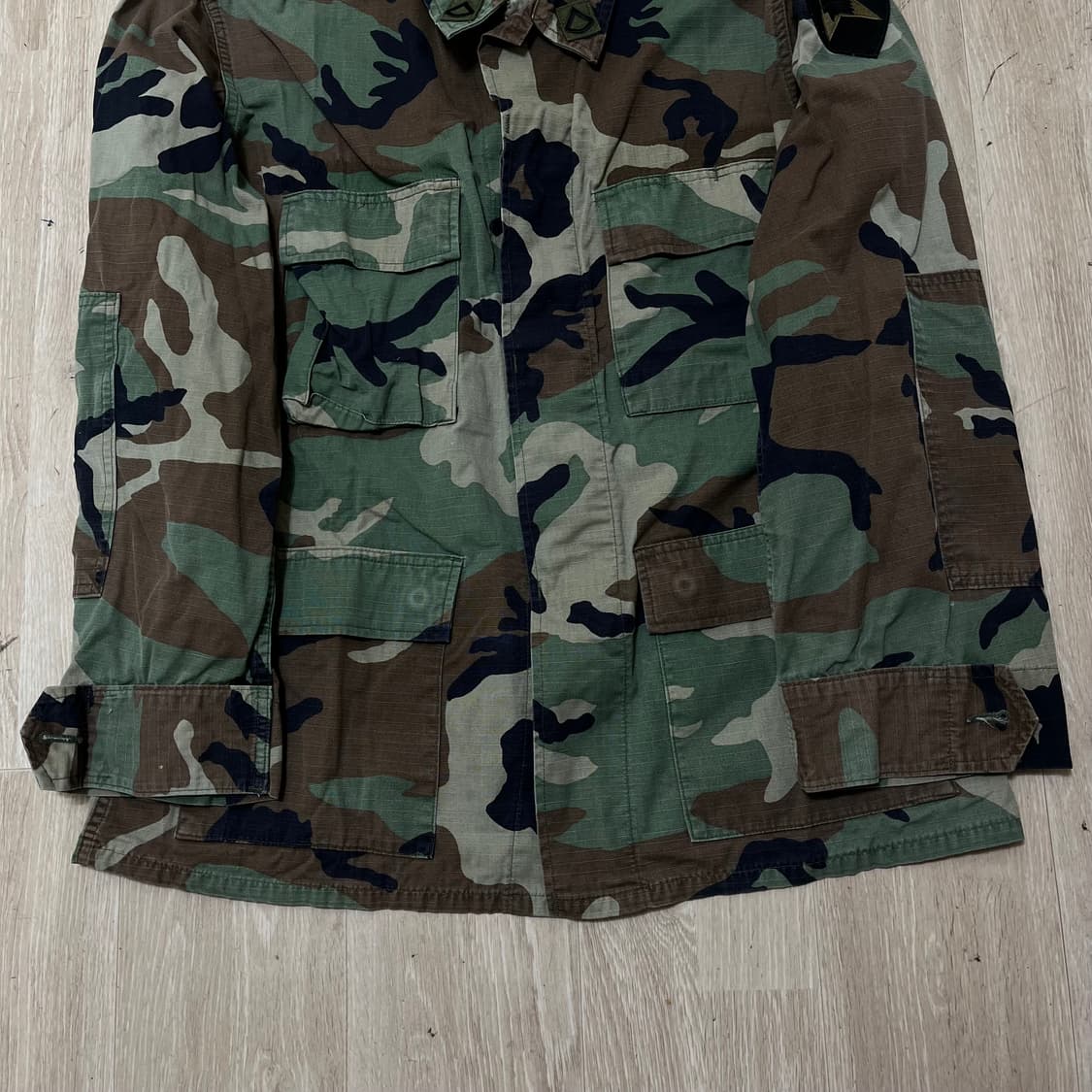 미군 밀리터리 우드랜드 BDU 전투복 자켓 M/95 상품이미지6