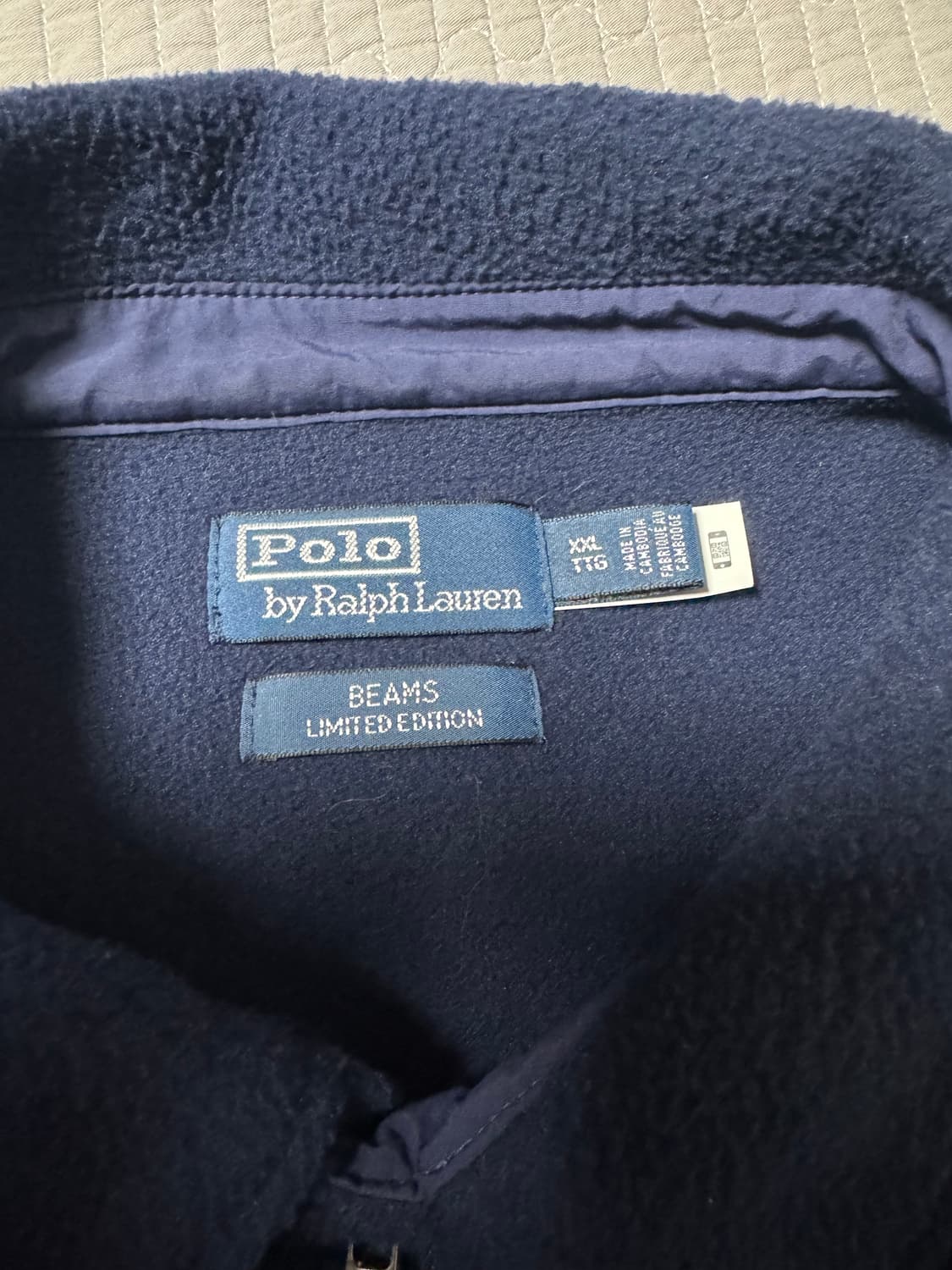 폴로 빔즈 후리스자켓 2XL 상품이미지3