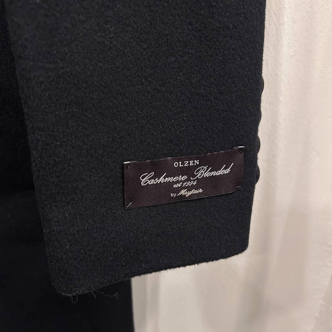 올젠 케시미어블랜드 투버튼 하프코트 상품이미지4