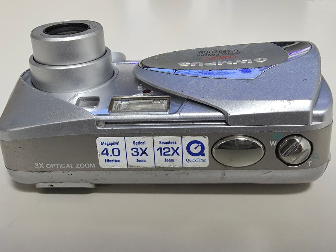 올림푸스 C-460 Zoom 빈티지 디지털카메라 상품이미지5