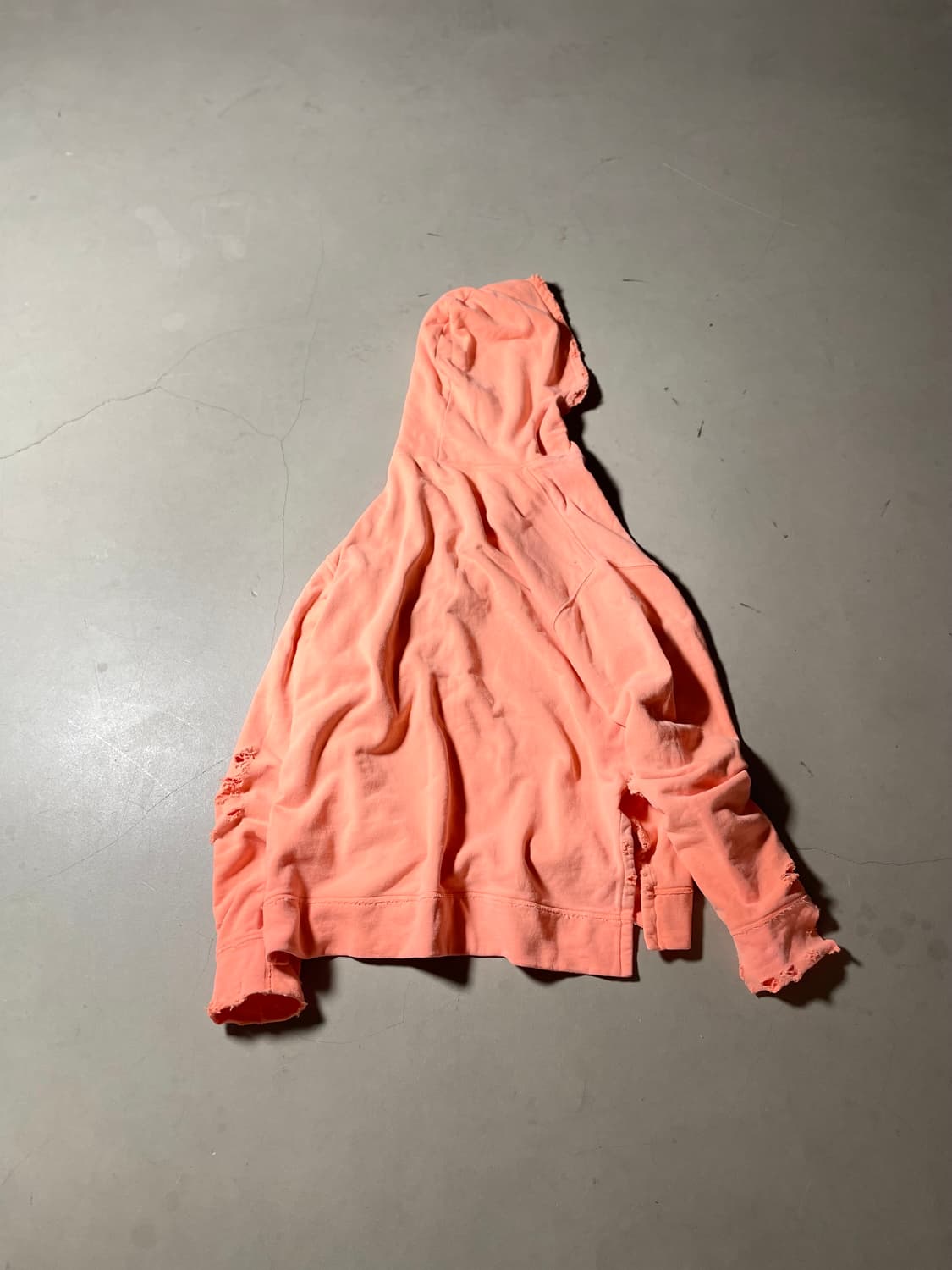 KZ Atelier  Distressed Over Hoodie 상품이미지8