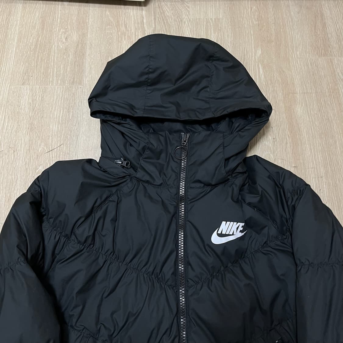 나이키 남성 스우시 덕다운 후드 롱패딩 M/95  상품이미지2