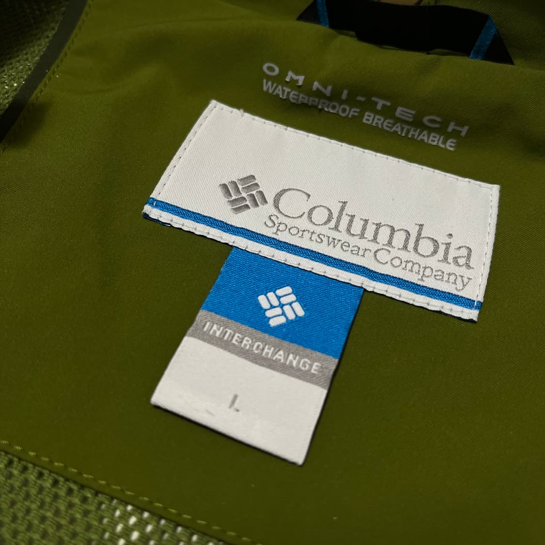 컬럼비아 옴니테크 방수 바람막이 자켓 L/100 상품이미지6