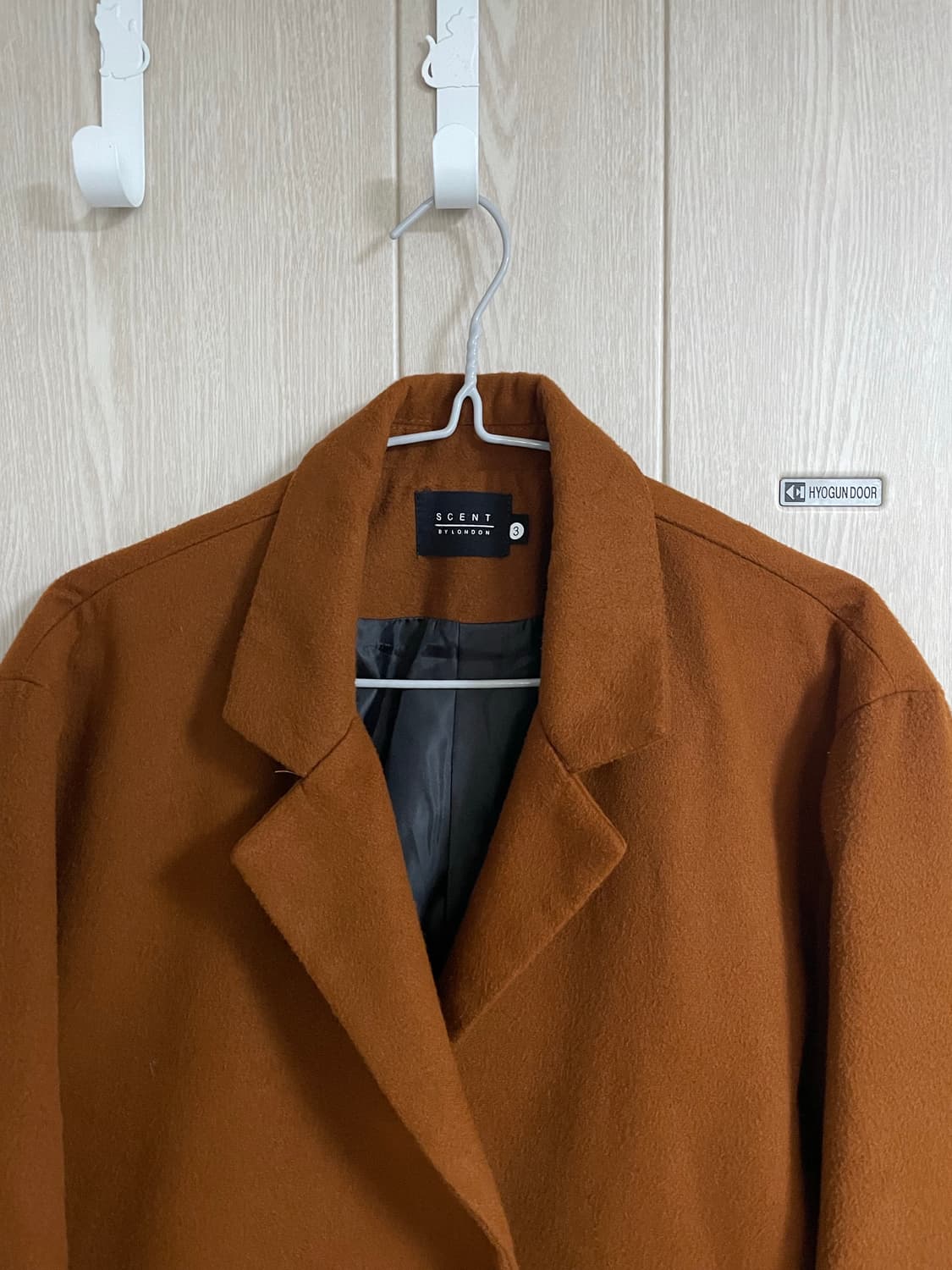 [3]브라운 싱글코트 상품이미지3