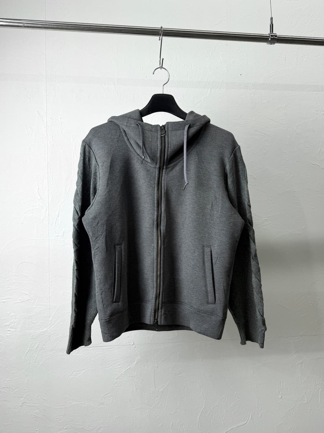 타케오 키쿠치 투웨이 믹스 후드 집업 상품이미지1