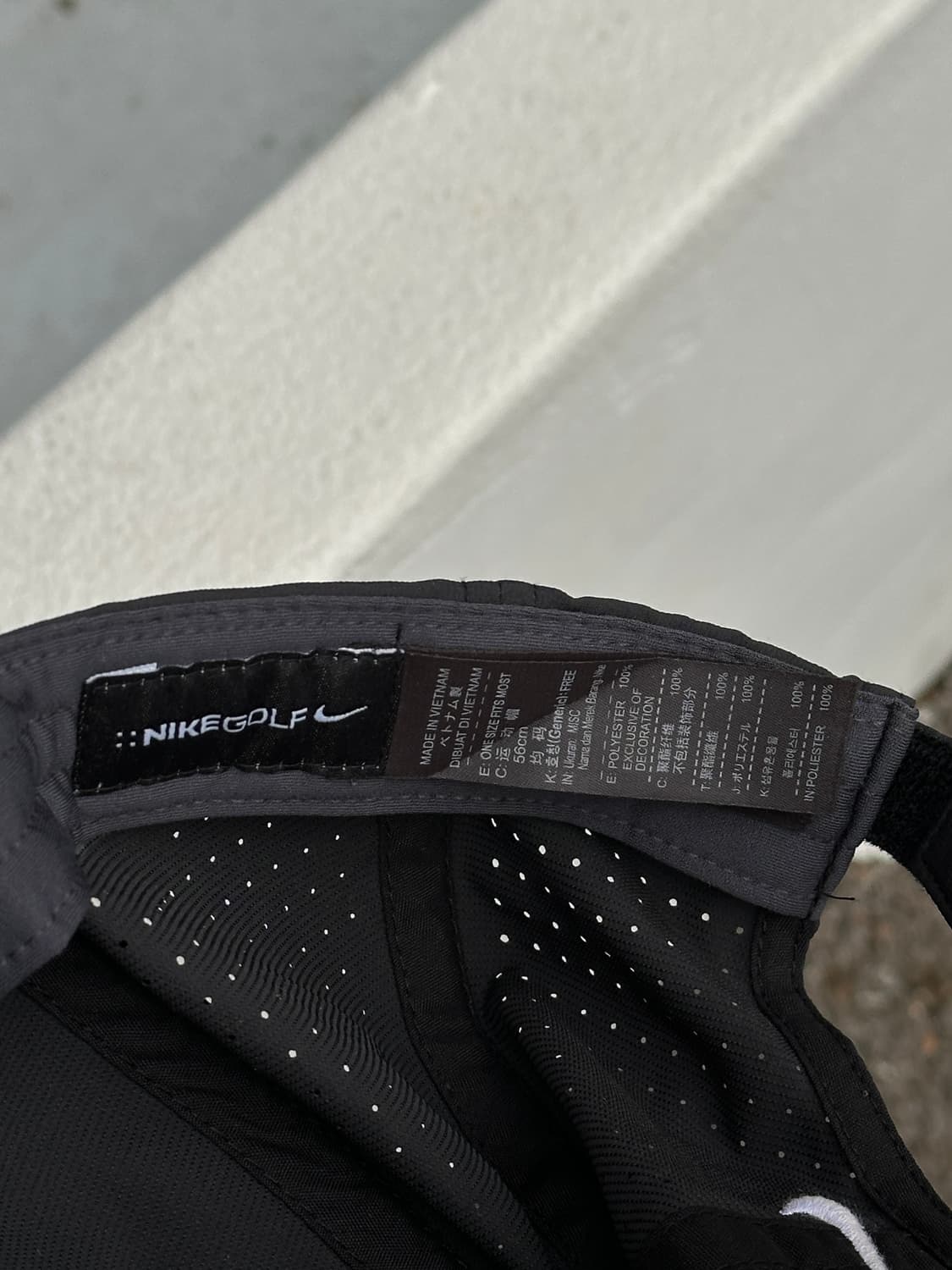 [F] 나이키 골프 블랙 볼캡 모자 상품이미지7