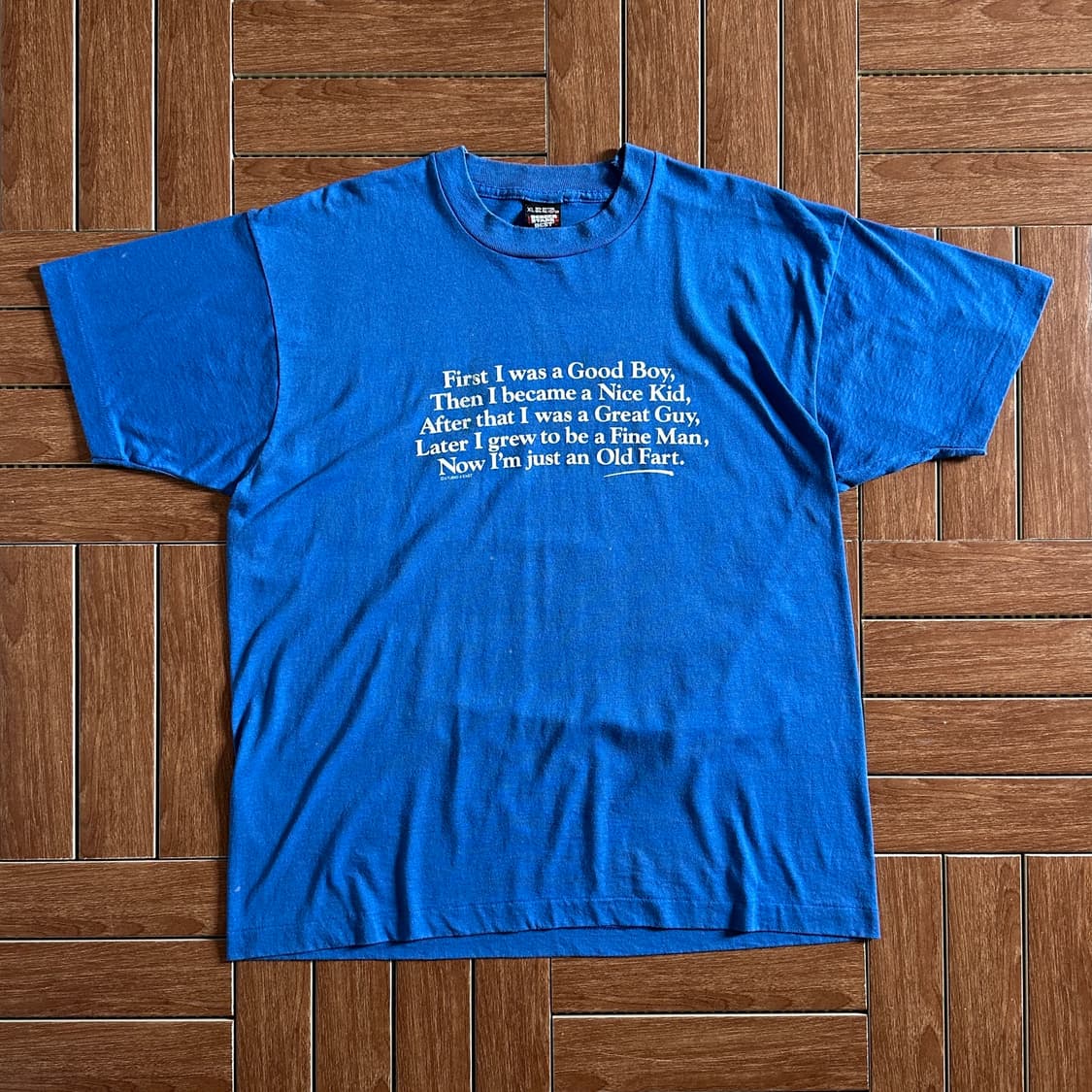 90‘s Screen Stars usa humor 1/2 tee 상품이미지1