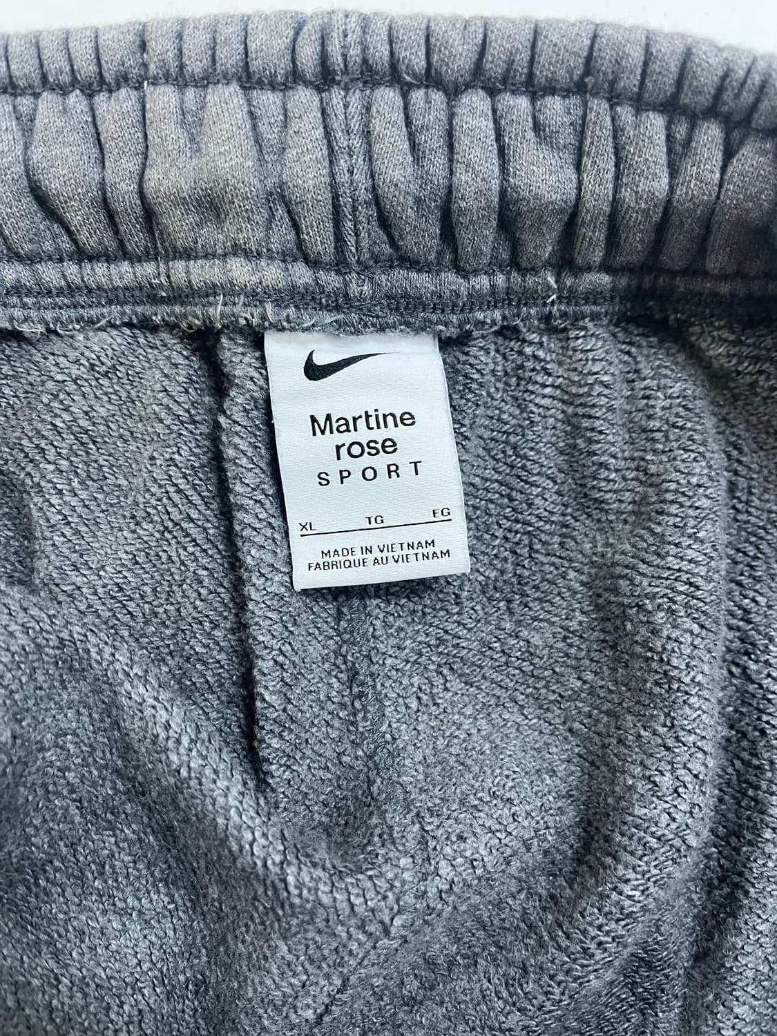 [XXL] 나이키X마틴로즈 플리스 팬츠 차콜헤더 상품이미지7