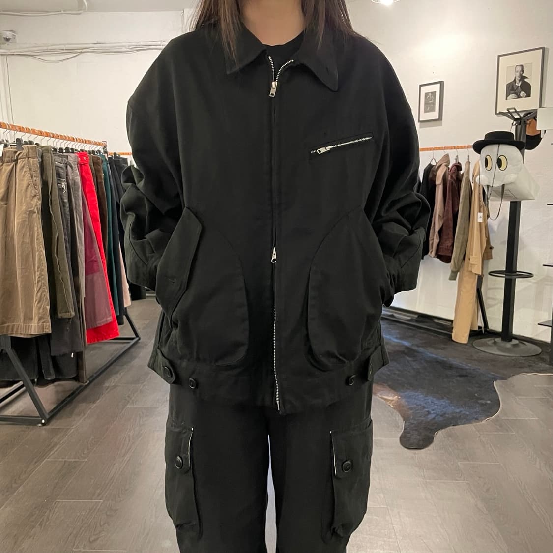 요지야마모토 오버사이즈 워크 자켓 상품이미지5