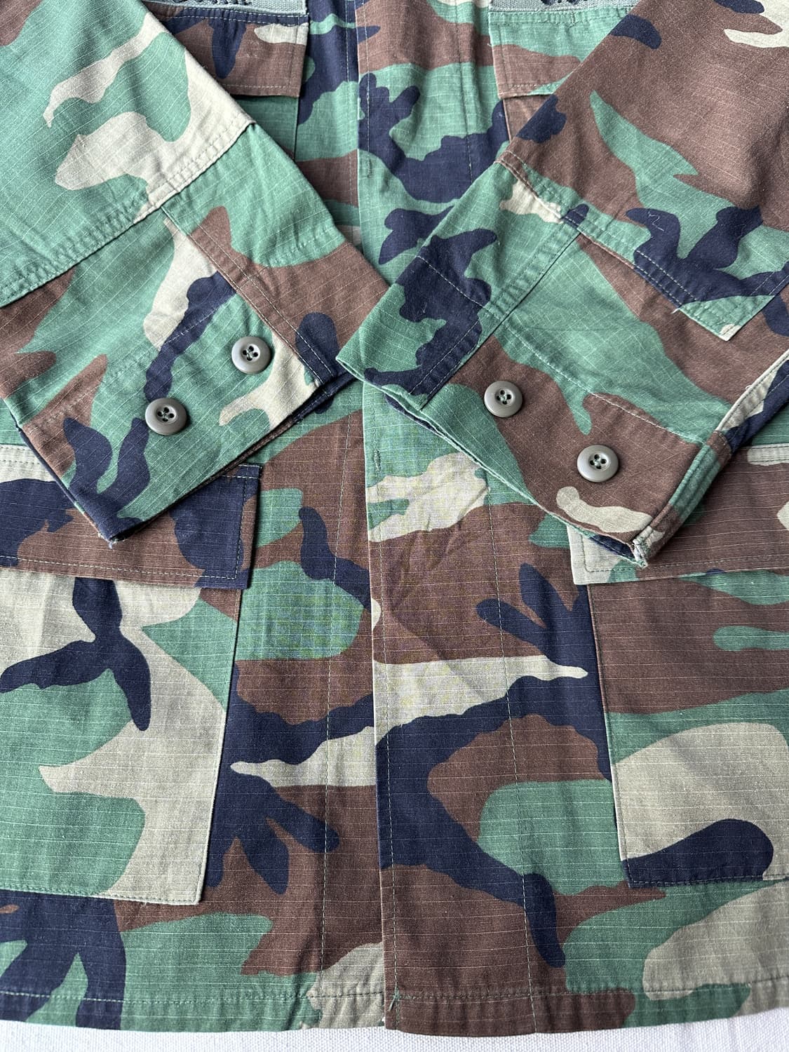 미군 우드랜드 BDU 자켓 M/R (100) 상품이미지6