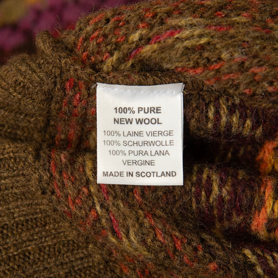 [L] 할리오브스코틀랜드 페어아일 퓨어울 니트 베스트  상품이미지4