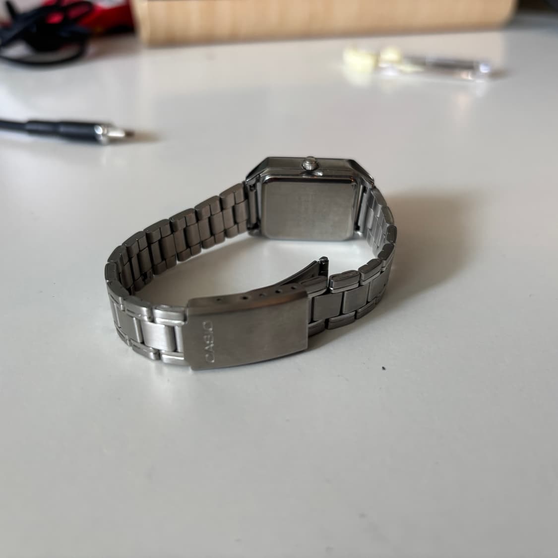 카시오 여성 메탈 시계 LTP-V007D-7E 상품이미지2