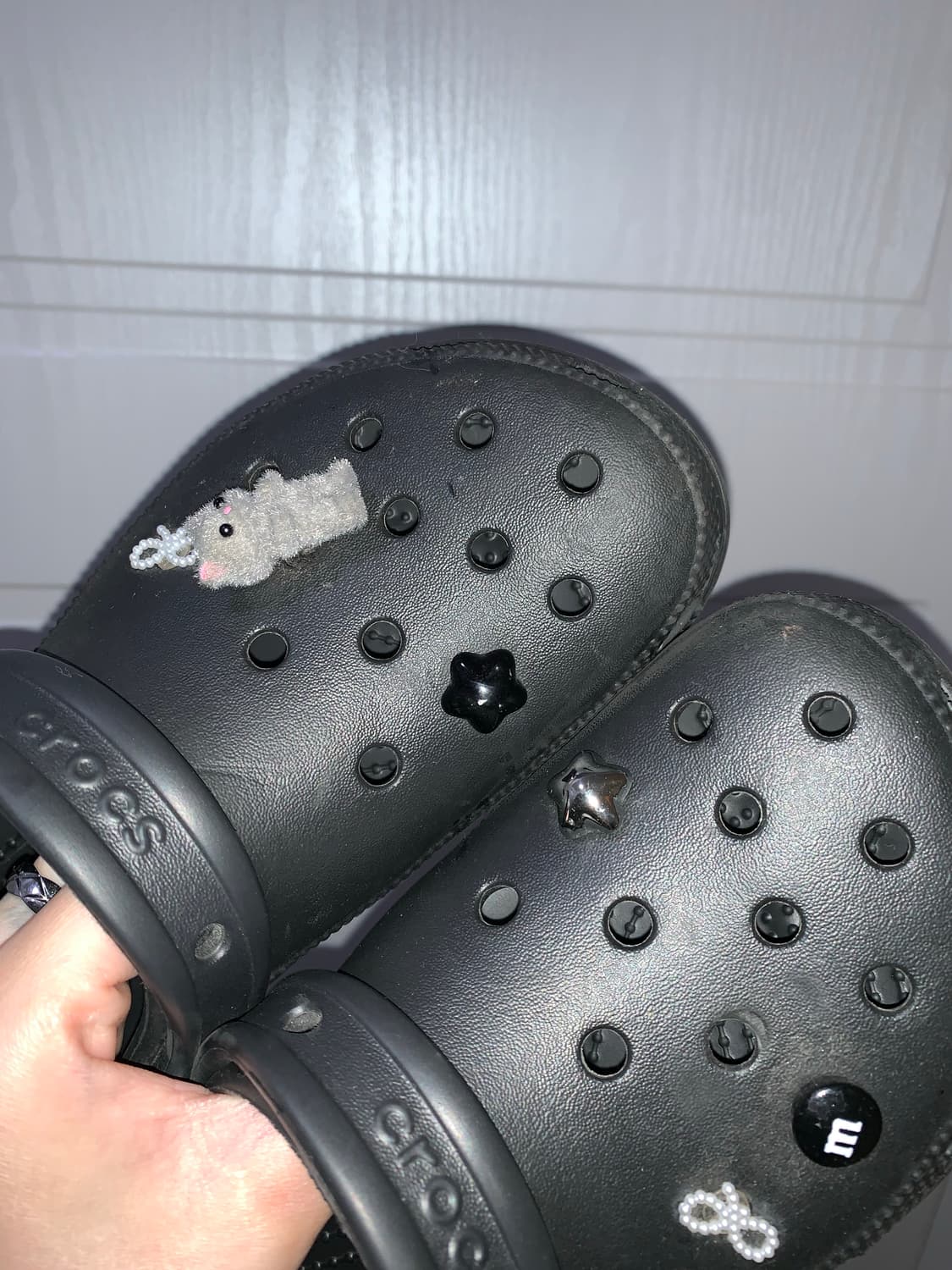 크록스 블랙 w8 상품이미지3