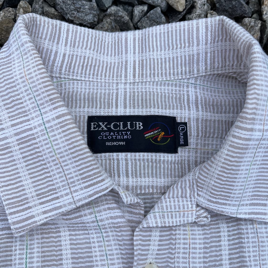 EX-CLUB(JAPAN)린넨 혼방 셔츠 (실측확인) 상품이미지2