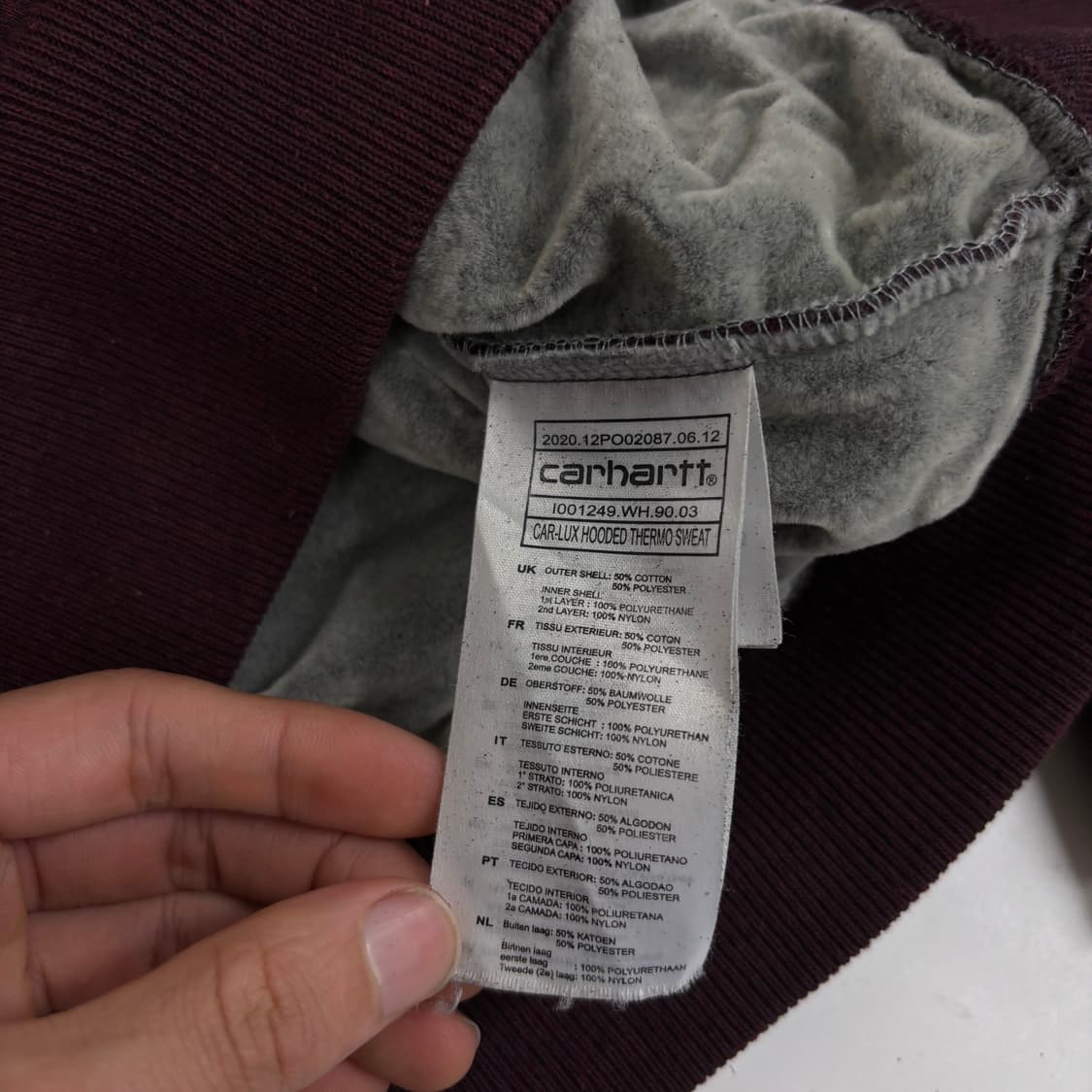 칼하트 후드집업 상품이미지7