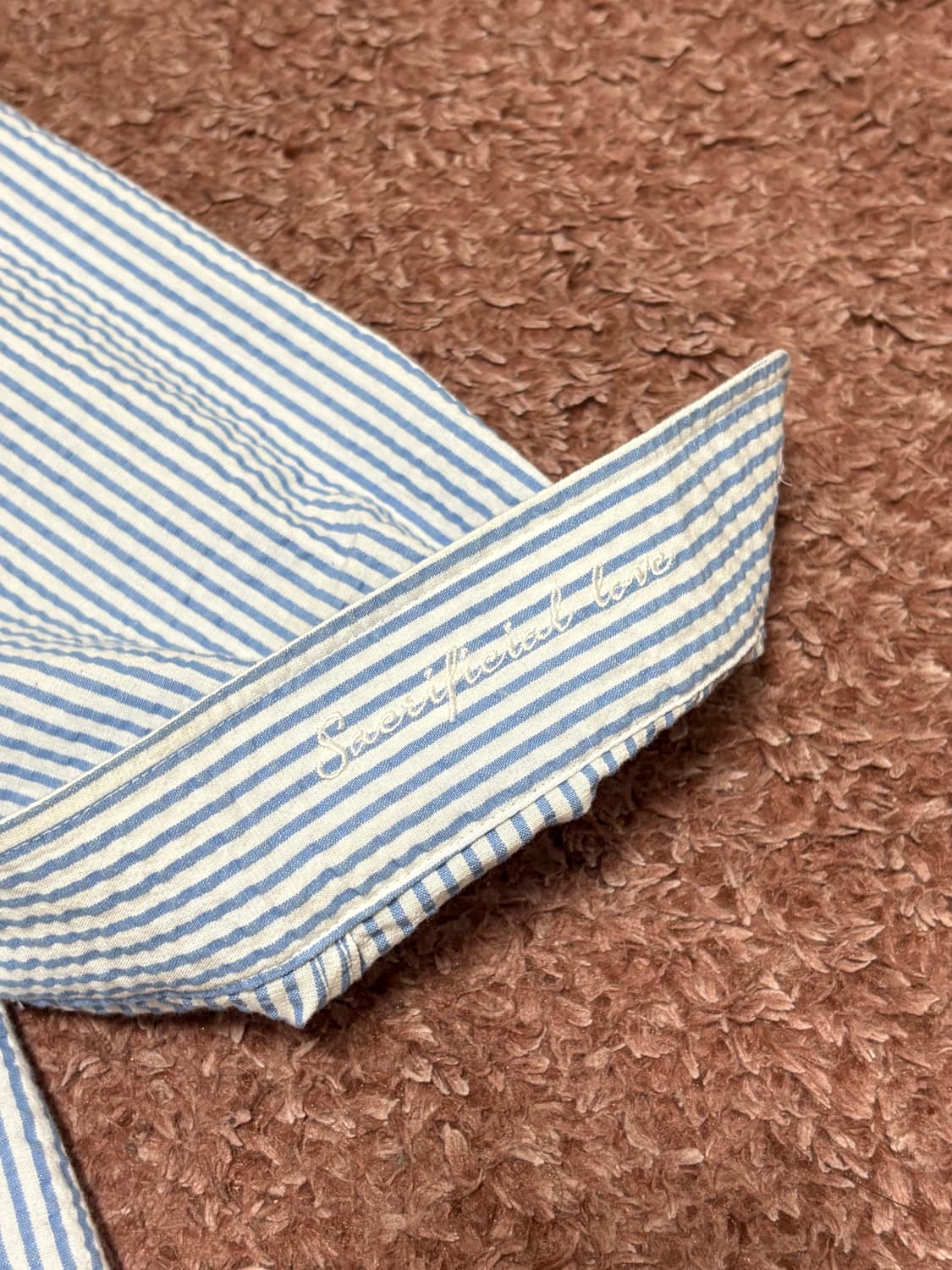 DIAMOND LAYLA Seersucker Stripe Shirts  상품이미지3