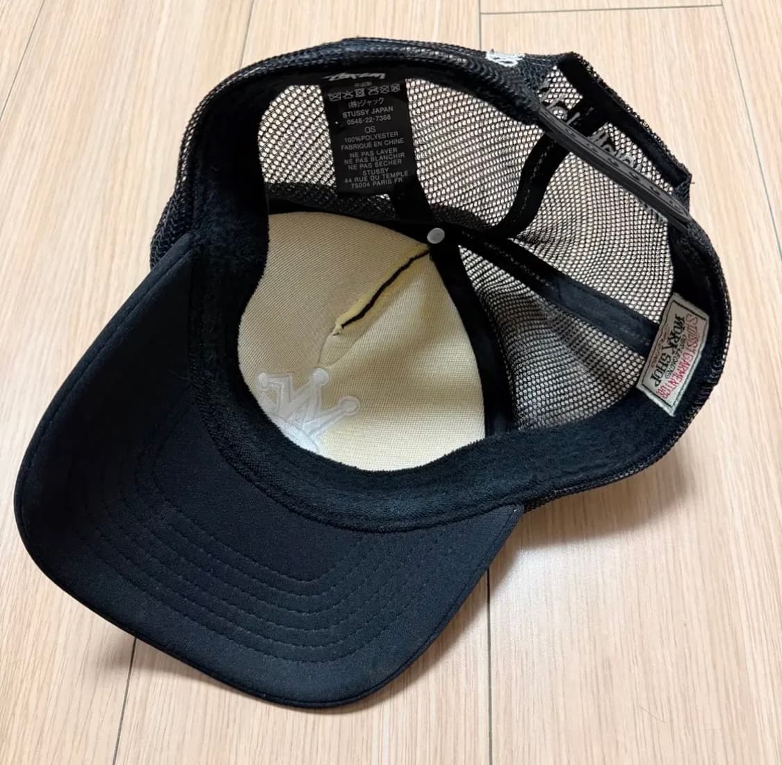 스투시 아워레가시 트러커캡 블랙 상품이미지2